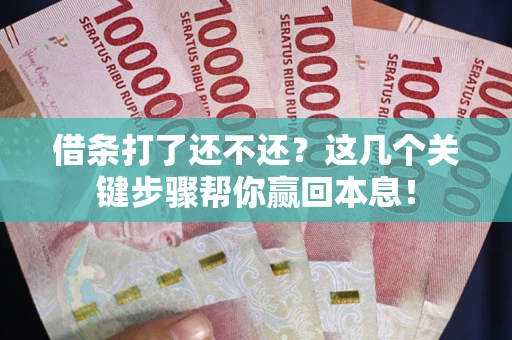北京借条打了还不还？这几个关键步骤帮你赢回本息！