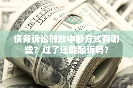 北京债务诉讼时效中断方式有哪些？过了还能起诉吗？