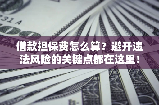 北京借款担保费怎么算？避开违法风险的关键点都在这里！